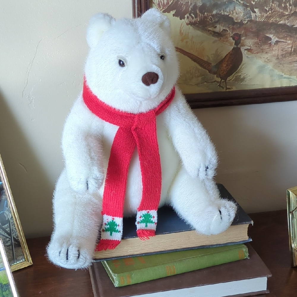 1983 Vintage Emotions by Mattel Polar Bear Plush